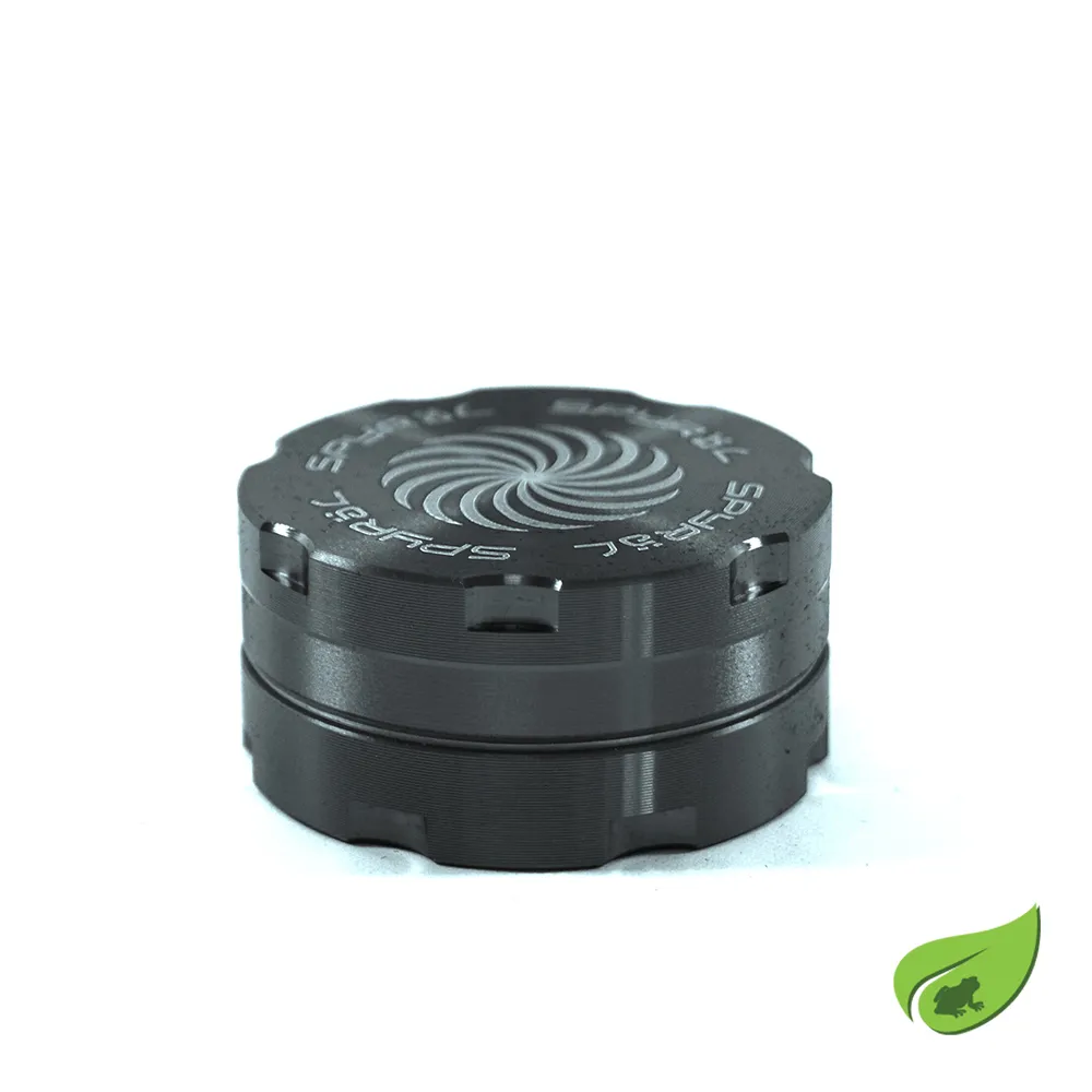 GRINDER SPYRAL 2 PARTS 40MM BLACK XXXXXX