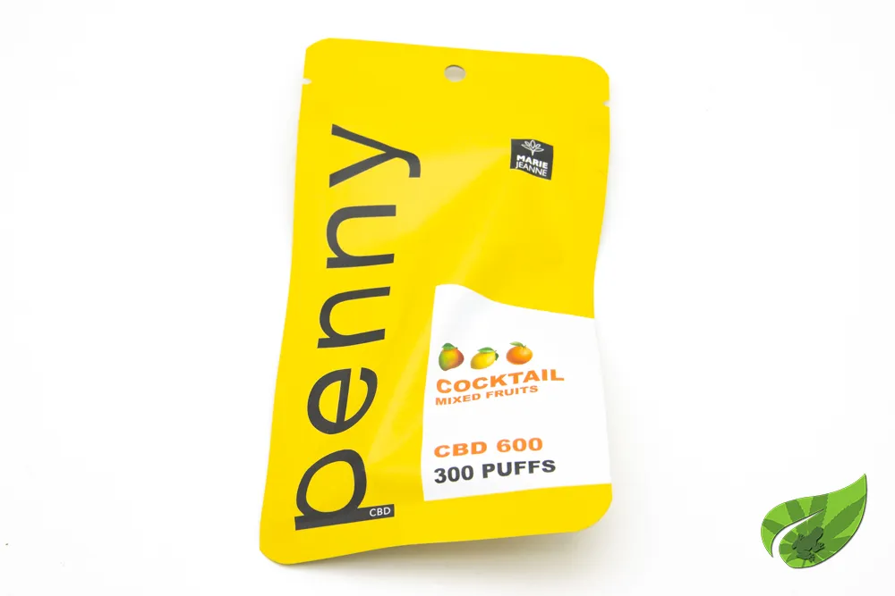 VAPE PEN PENNY COCKTAIL 600MG 300 PUFFS