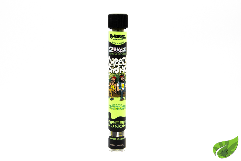 BLUNT PREROULE G ROLLZ CHEECH AND CHONG GREEN PUNCH