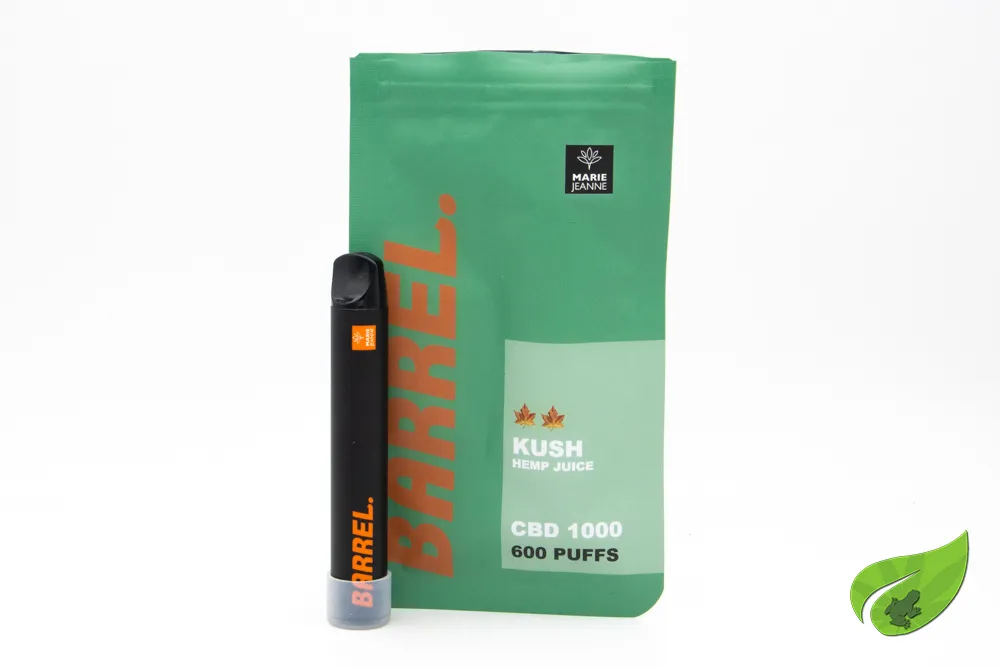 BARREL KUSH 1000 600 PUFF CBD