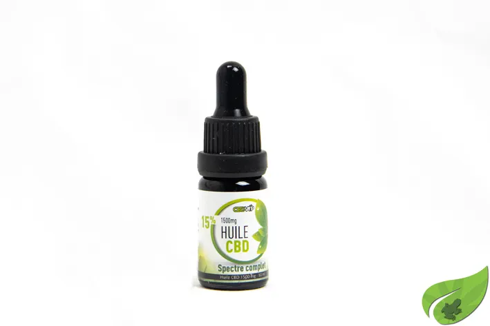 HUILE CBDVAP FULL SPECTRUM 15% 10ML