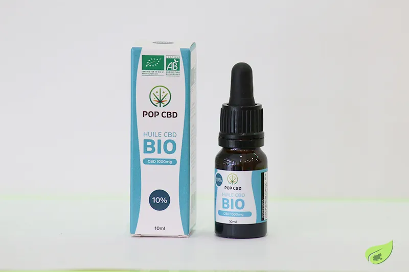 HUILE CBD BIO 10% 10ML