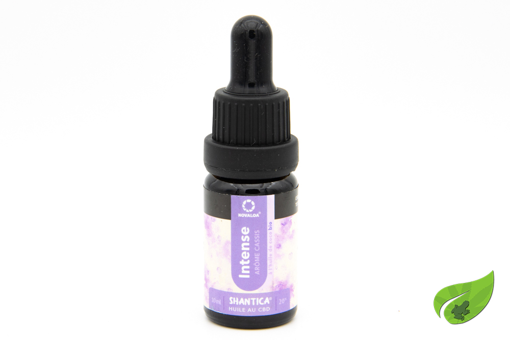 HUILE CBDVAP CASSIS LARGE SPECTRE  40% 10ML