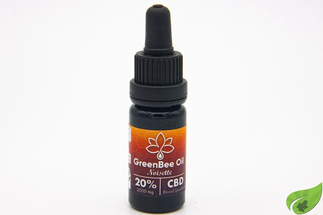 HUILE CBD NOISETTE GREENBEE 10ML