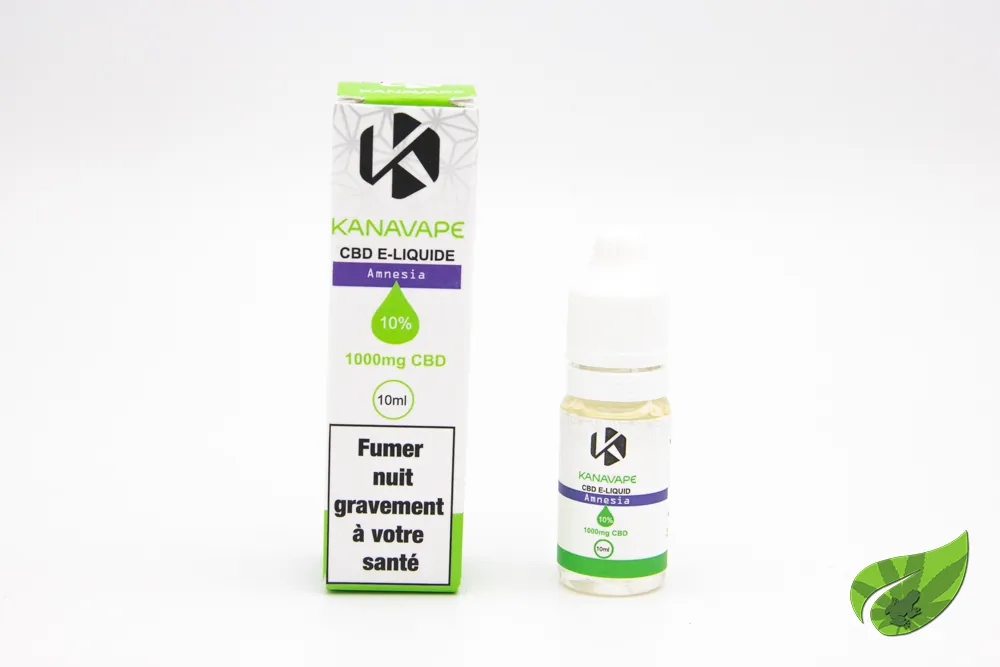 FLACON E LIQUIDE KANAVAPE AMNESIA 10% CBD 10ML